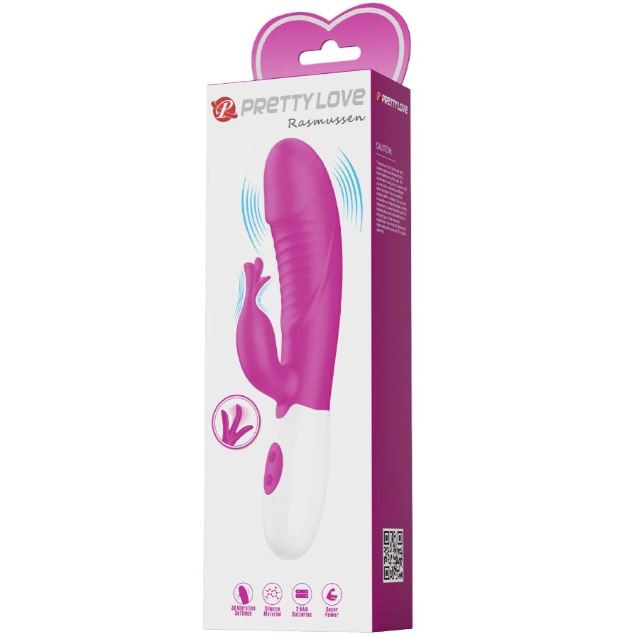 PRETTY LOVE - RASMUSSEN VIBRATEUR POINT G VIOLET