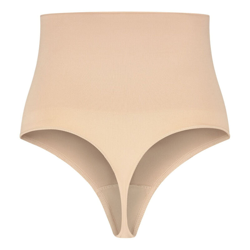 BYE-BRA - FAONNEUR SANS POINTS STYLE STRING BEIGE TAILLE XL