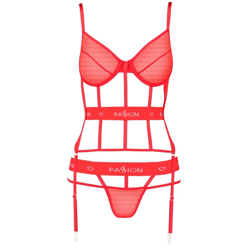 PASSION - CORSET KYOUKA ROUGE L/XL