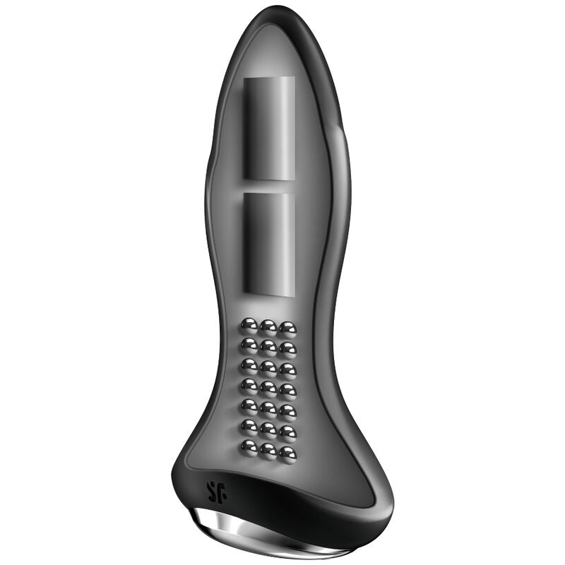 SATISFYER - ROTATOR PLUG 1+ APPLICATION VIBRANTE NOIR