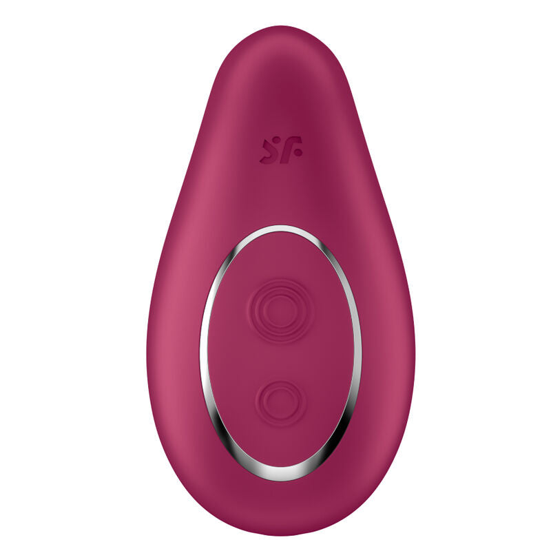 SATISFYER - VIBRATEUR  POSER DIPPING DELIGHT ROUGE