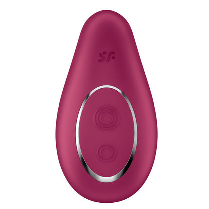 SATISFYER - VIBRATEUR  POSER DIPPING DELIGHT ROUGE