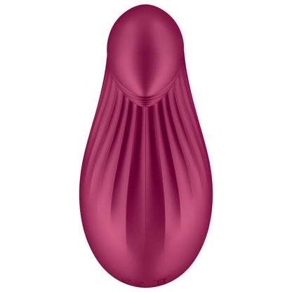 SATISFYER - VIBRATEUR  POSER DIPPING DELIGHT ROUGE