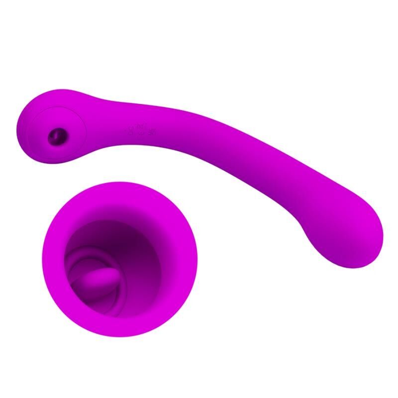 PRETTY LOVE - VIBRATEUR ET SUÇEUR CLITORIDIEN ALEX LILAC