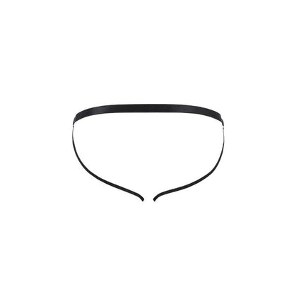 PASSION - 034 SLIP OPEN LUKE NOIR L/XL