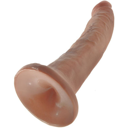 KING COCK - PÉNIS RÉALISTE 17.5 CM CARAMEL
