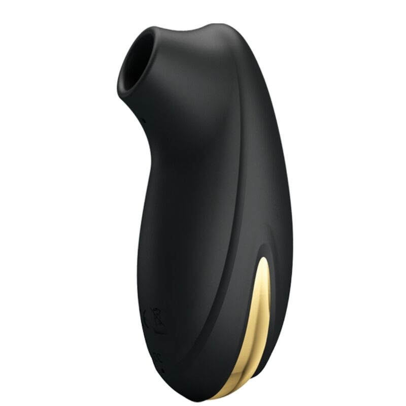PRETTY LOVE - MASSEUR À ASPIRATION RECHARGEABLE DE LUXE NOIR