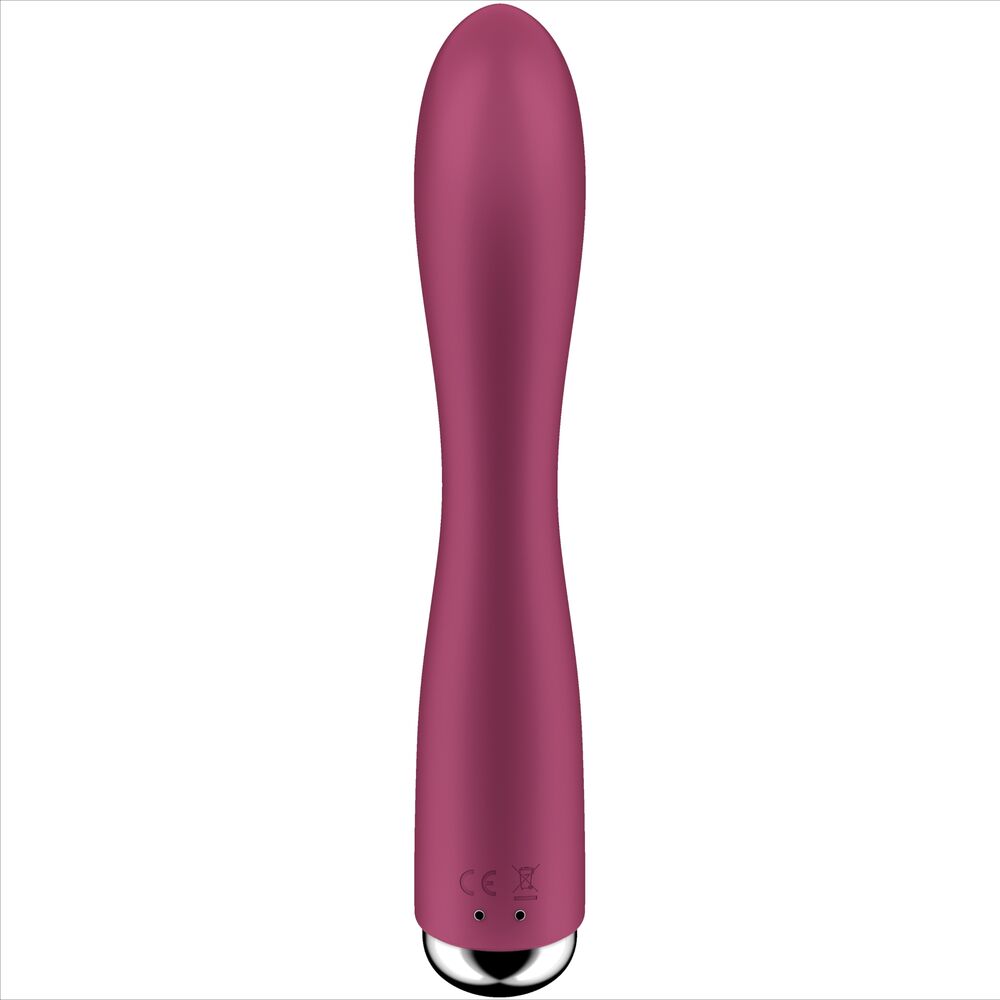 SATISFYER - SPINNING RABBIT 1 CLITORIS ET STIMULATION DU POINT G ROUGE
