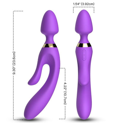 ARMONY - MASSEUR & VIBRATEUR LAPIN VIOLET