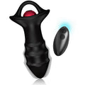 ARMONY - VIBRATEUR À DOIGTS KYLIN ET TÉLÉCOMMANDE DE PLUG ANAL NOIR