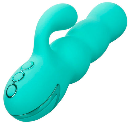 CALEXOTICS - VIBRATEUR DEL MAR DIVA RABBIR AQUA GREEN PAR CALIFORNIA DREAMING