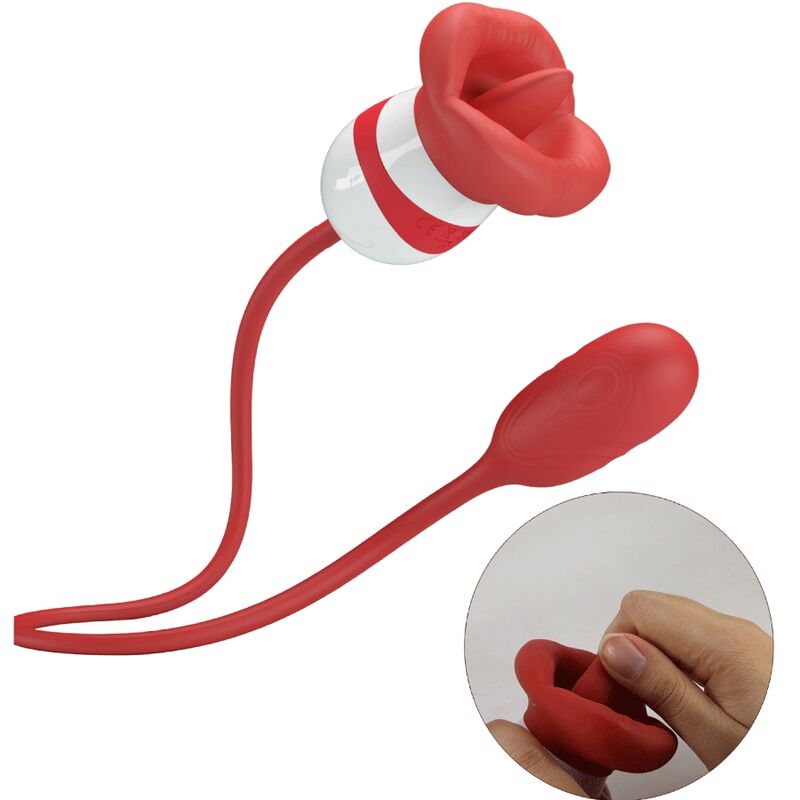 PRETTY LOVE - MASTURBATEUR  BOUCHE ROUGE ALIYAH