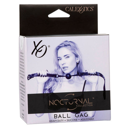 CALEXOTICS - NOCTURNAL BÂILLON À BOULE EN SILICONE NOIR
