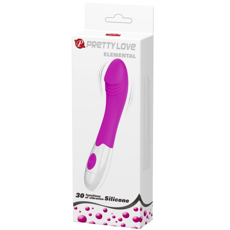 PRETTY LOVE - VIBRATEUR ELEMENTAL 30 MODES DE VIBRATION VIOLET