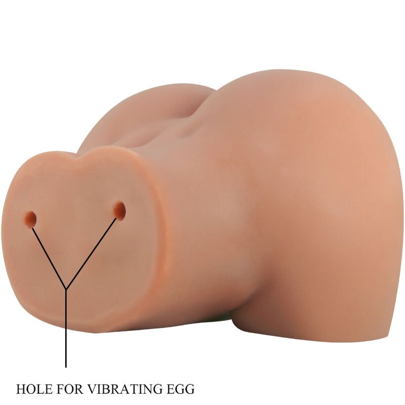CRAZY BULL - MILA VIBRATEUR FESSIER AVEC CONTRÔLE RÉALISTE DU VAGIN ET DE L'ANUS À TÉLÉCOMMANDE