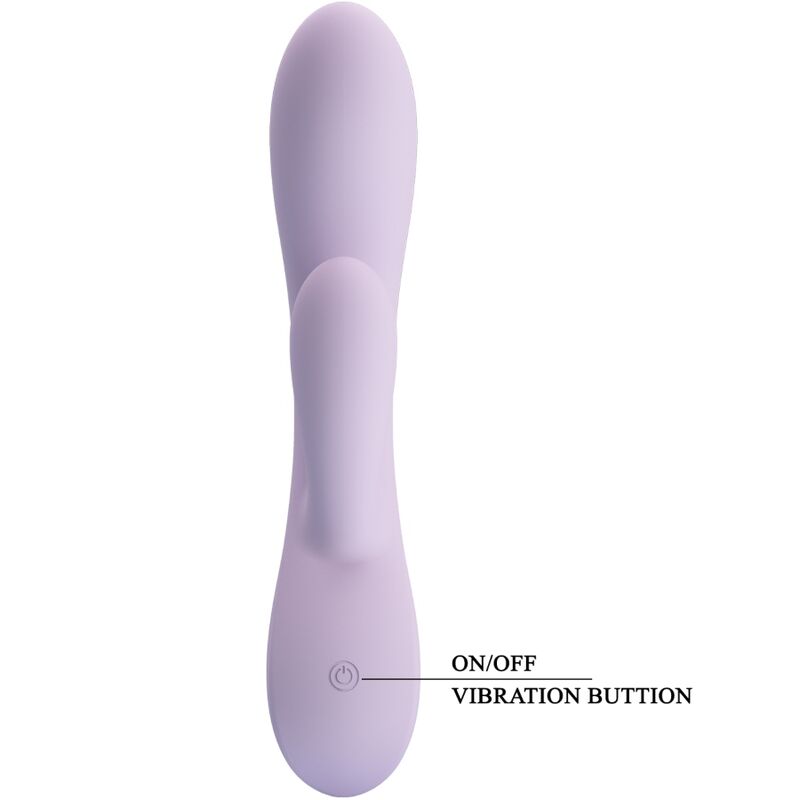 PRETTY LOVE - VIBRATEUR ROSOLYN RABBIT 10 VIBRATIONS VIOLET