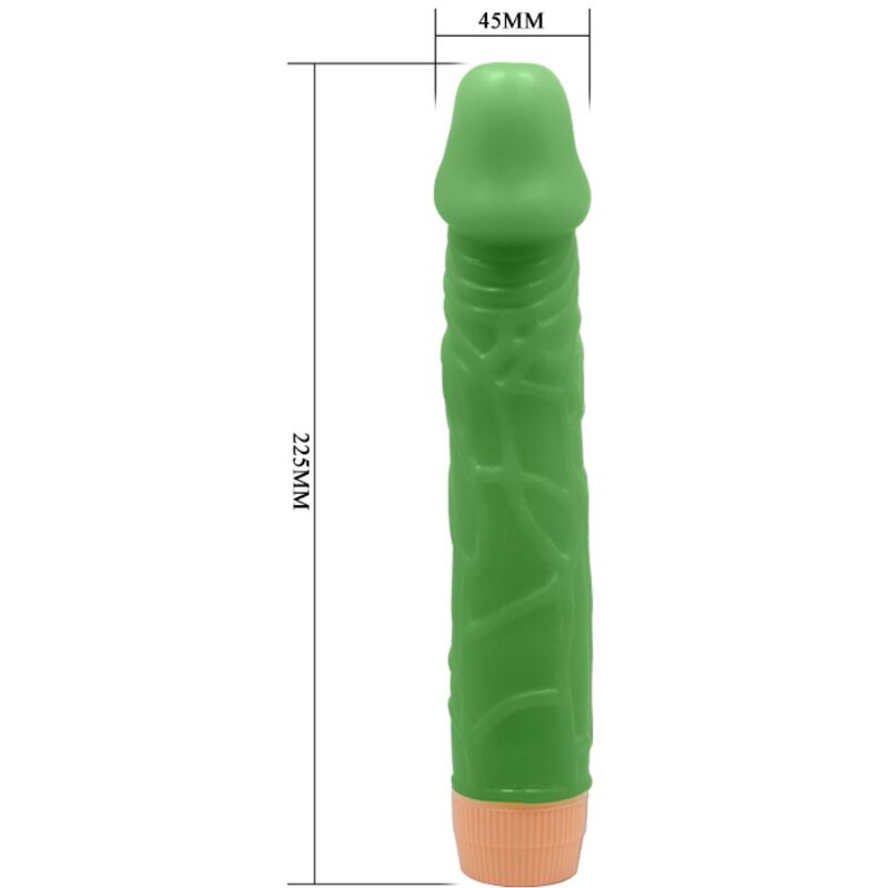 BAILE - VIBRATEUR RÉALISTE BILL 22,5 CM VERT