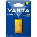 VARTA - PILE ALCALINE LONGUE DURÉE 9V LR61 BLISTER*1