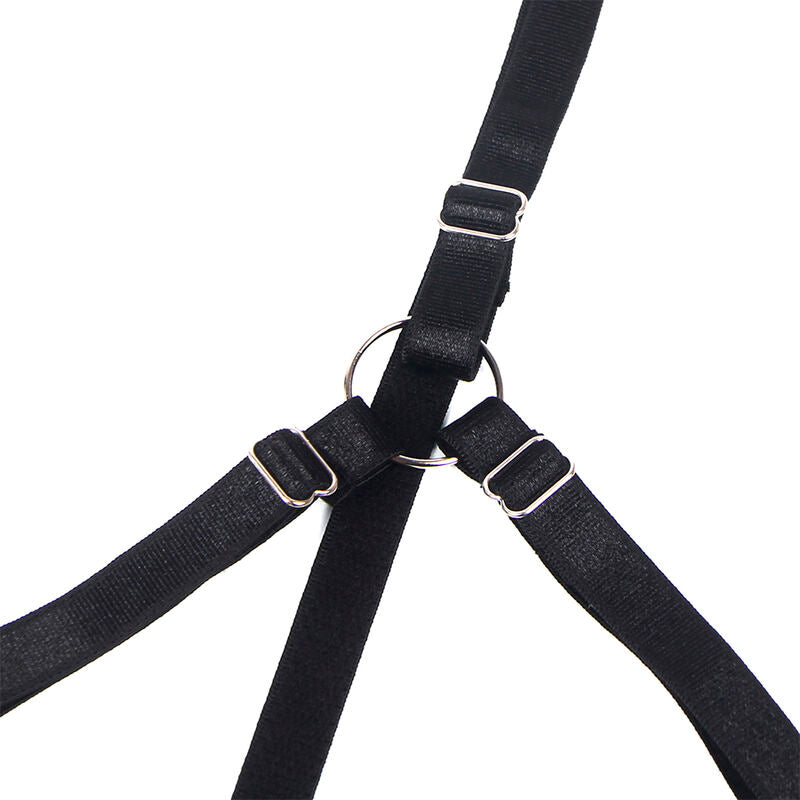SUBBLIME - 955199 ENSEMBLE SOUTIEN-GORGE AVEC NŒUD NOIR RÉGLABLE S/M
