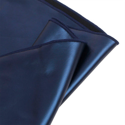 SUBBLIME - 955427 ROBE À BRETELLES EN CUIR BLEU L/XL