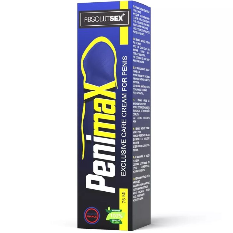 RUF - PENIMAX 75 ML CRÈME HYDRATATION PÉNIS + ÉRECTION