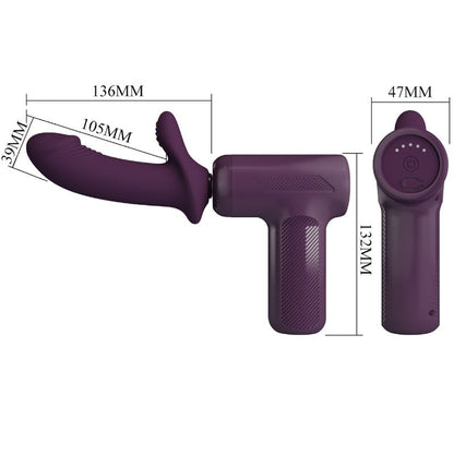 PRETTY LOVE - MASSEUR DJ SCHOLAR 5 RÉGLAGES VIOLET