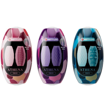 PRETTY LOVE - ATHENA EROS PACK 15 MASTURBATEURS MASCULINS DIVERS