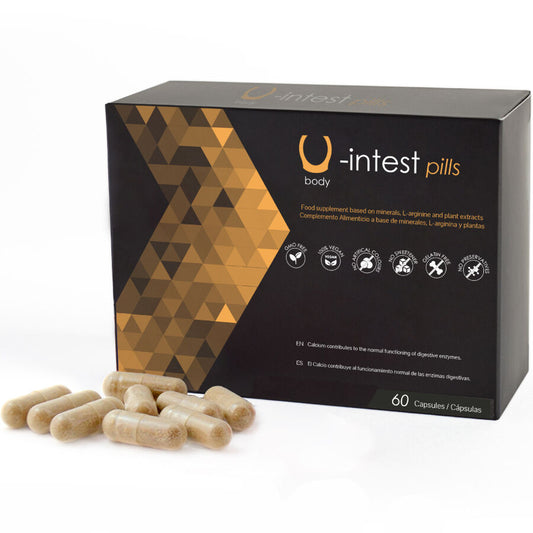 500 COSMETICS - CAPSULES U-INTEST POUR PRÉVENIR LES HÉMORROÏDES - 60 CAPSULES