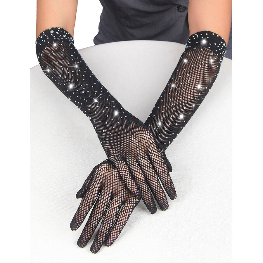 SUBBLIME - 957469GANTS SHINE TRANSPARENTS NOIRS S/M