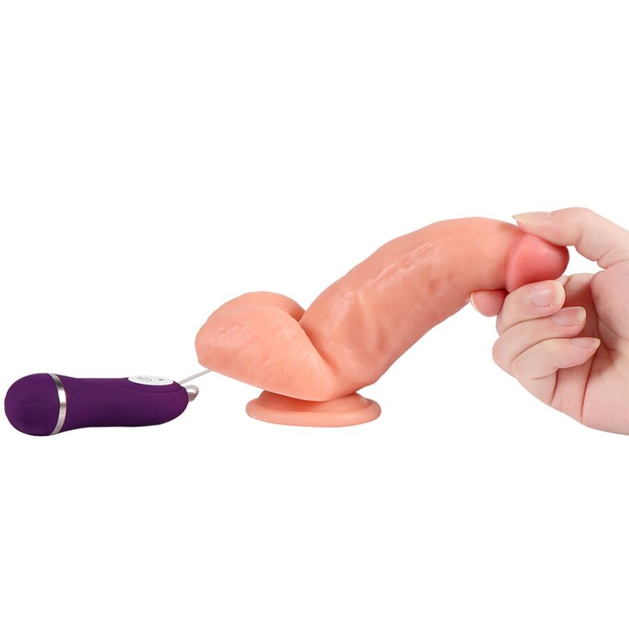 SHEQU - SOLDAT VIBRATEUR DILDO AVEC TÉLÉCOMMANDE 16 CM