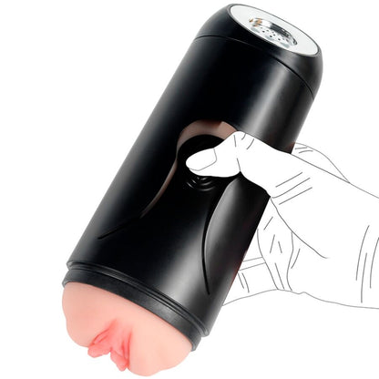 SHEQU - MASTURBATEUR VAGIN FANNY AVEC VIBRATION