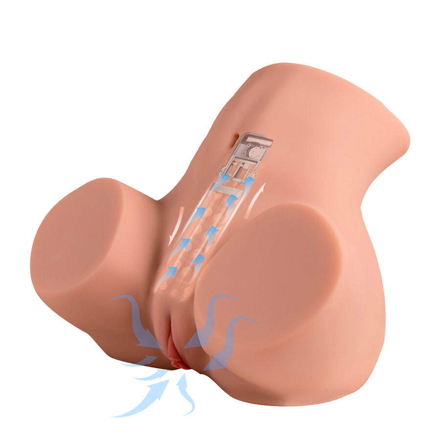 XISE - DANAE MASTURBATEUR VAGINAL RÉALISTE À VIBRATION MULTI-POSITIONS