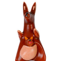 CONDOMERIE - PRÉSERVATIFS FANTAISIE PEINTS À LA MAIN MODÈLE KANGOUROU XL