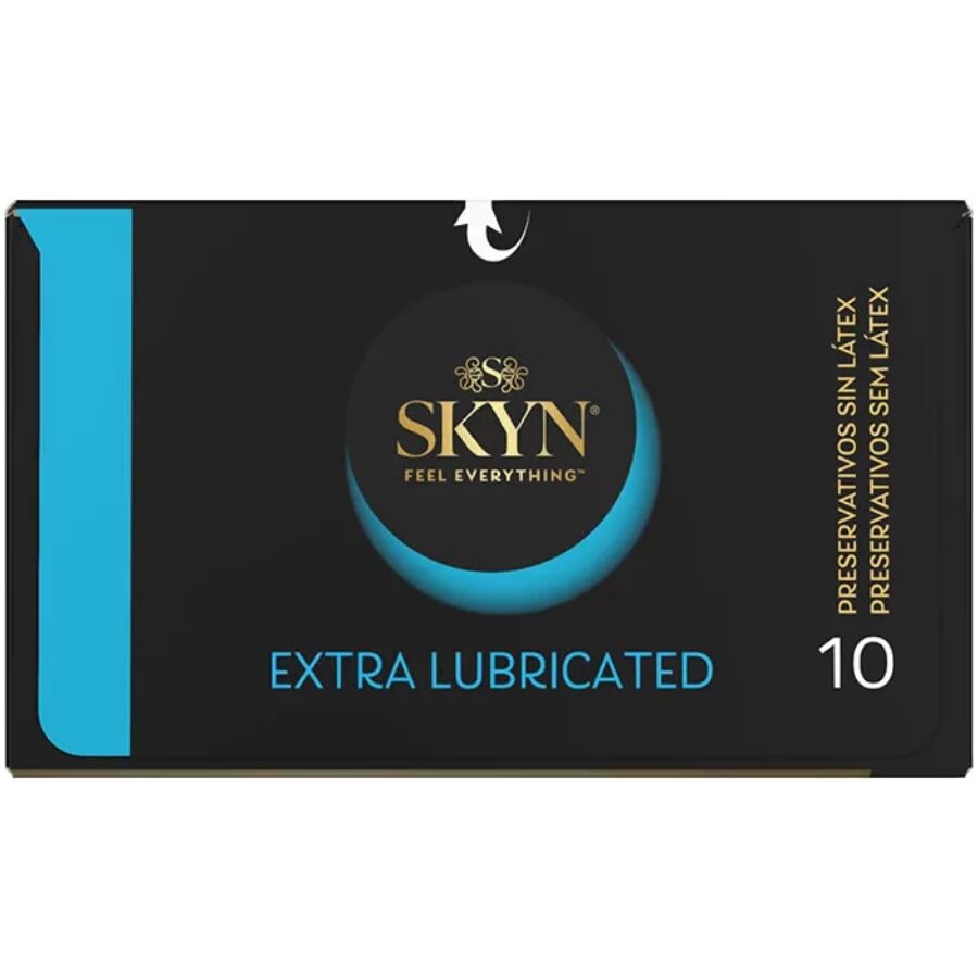 SKYN - PRÉSERVATIF EXTRA LUBRIFIÉ 10 UNITÉS