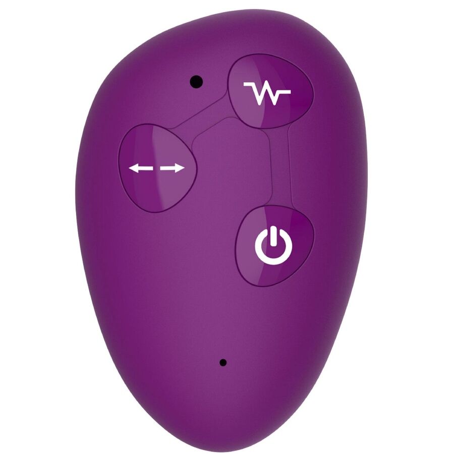 XOCOON - VIBRATEUR SANS STRAPLESS 2 EN 1 AVEC TÉLÉCOMMANDE VIOLET