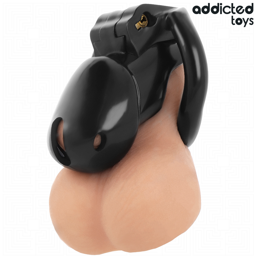 ADDICTED TOYS LOCKED - MINDNIGHT CELL CAGE À PÉNIS TAILLE S