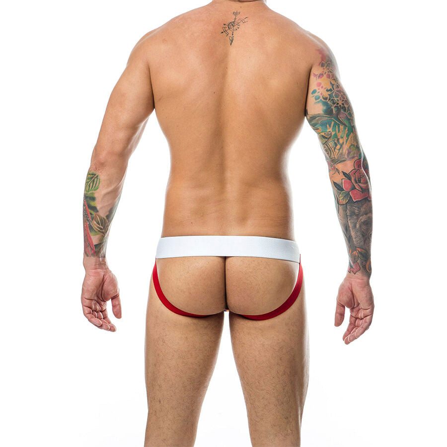 MOB - JOCK CLASSIQUE À RAYURES ARC-EN-CIEL TAILLE XL