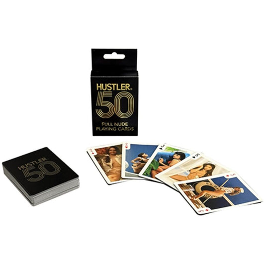 KHEPER GAMES - HUSTLER 50 CARTES À JOUER NUES COMPLÈTES