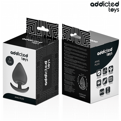 ADDICTED TOYS - PLUG ANAL TAILLE XXL 11 CM