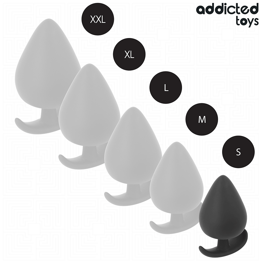 ADDICTED TOYS - PLUG ANAL TAILLE S 5,3 CM