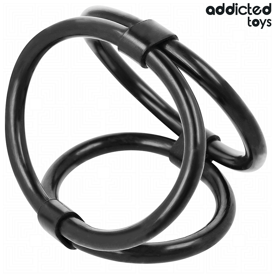 ADDICTED TOYS - ANNEAU PÉNIS TRIPLE