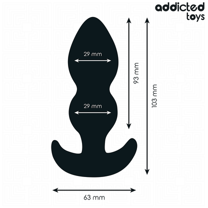 ADDICTED TOYS - PLUG ANAL TAILLE S 10,3 CM