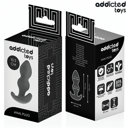 ADDICTED TOYS - PLUG ANAL TAILLE S 10,3 CM