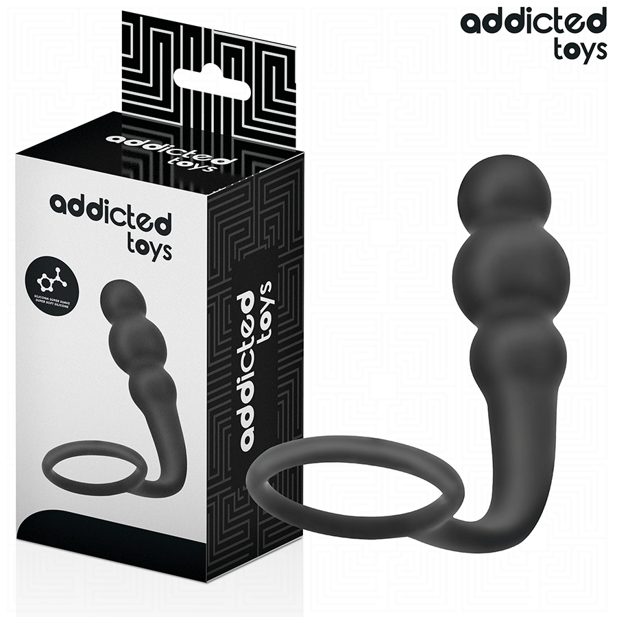 ADDICTED TOYS - PLUG ANAL AVEC ANNEAU MODÈLE 1