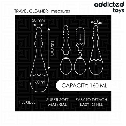 ADDICTED TOYS - NETTOYEUR DE VOYAGE MODÈLE 4