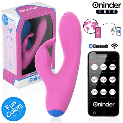 ONINDER CUTE - LOVE BUNNY VIBRATEUR POINT G CLITORIS - APPLICATION GRATUITE MONDIALE