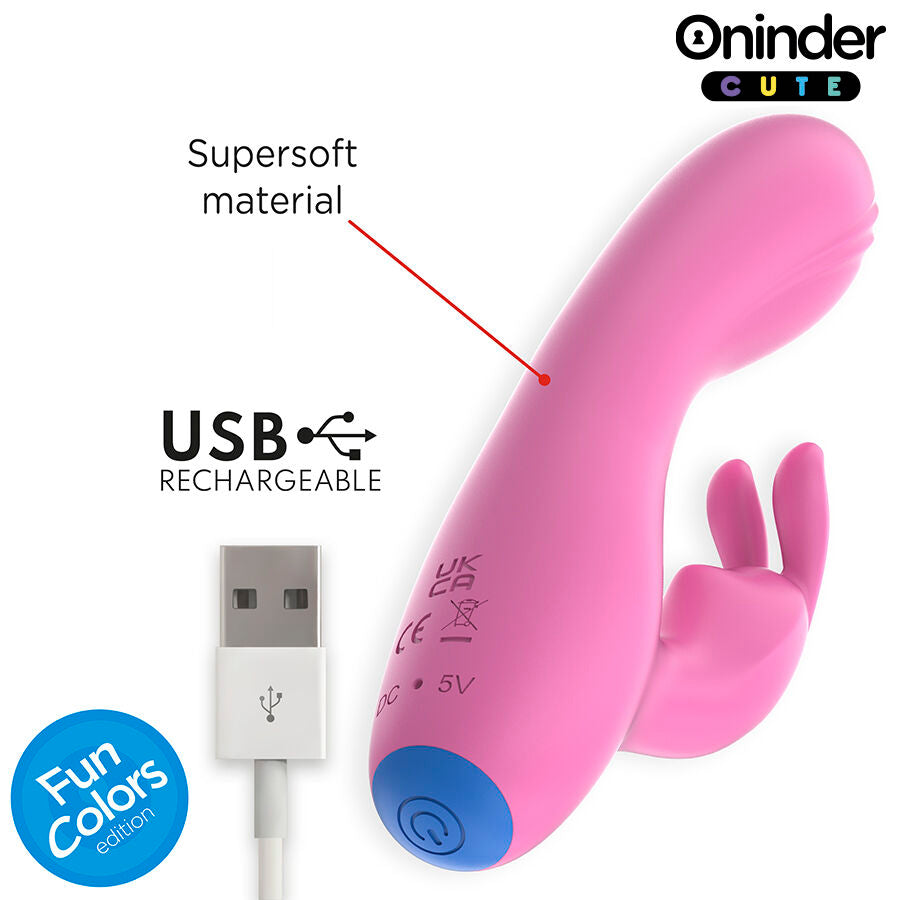 ONINDER CUTE - LOVE BUNNY VIBRATEUR POINT G CLITORIS - APPLICATION GRATUITE MONDIALE