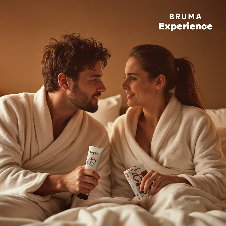 BRUMA XPERIENCE - KIT TENTATION DOUCE GÂTEAU AMÉRICAIN VIBRO-ORGASMIQUE