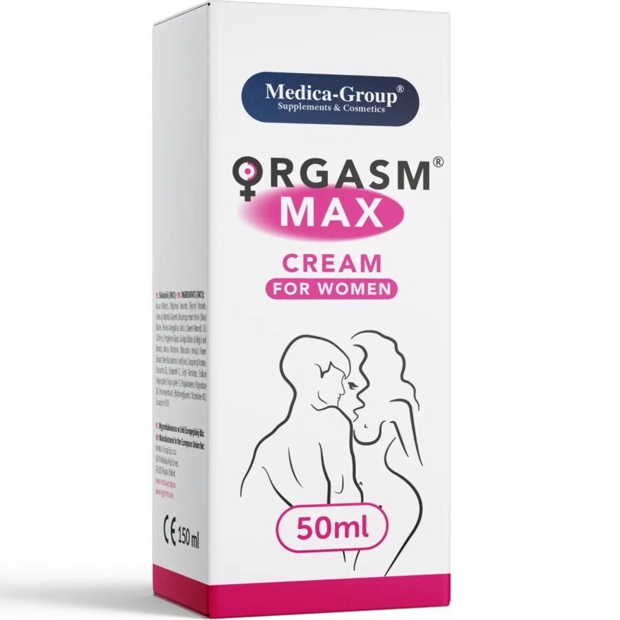 MEDICA GROUP - ORGASM MAX CRÈME INTIME POUR FEMMES 50 ML