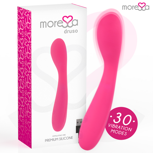 MORESSA - DRUSO RECHARGEABLE EN SILICONE PREMIUM